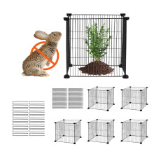 VEVOR 5 Pack Plant Protector from Animals, 15.35'' x 15.35'' Chicken Wire Plant Protector, Plant Cages for Outdoor Plants, Flowers & Vegetables