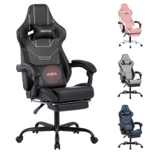 WOTSTA Gaming Chair, Ergonomic Gaming Chair, Computer Chair with Headrest and Lumbar, Racing Computer Chairs, Height Adjustable Rotating PC Chairs