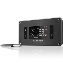 AC Infinity CONTROLLER 2, Fan Thermostat and Speed Controller, for Home Theater AV Media Cabinet Cooling