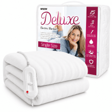 (Non-Woven, Single) Mylek Heated Electric Blanket Machine Washable
