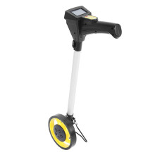 lyrlody Digital Measuring Wheel, Foldable Distance Measuring Wheel with Folding Handle, Storage Bag, Support Stand for Surveyor Farmer