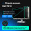 VINTEZ Universal 19", 19.5" - 16:9/16:10 Aspect Ratio - Computer Privacy Screen Filter for Widescreen Computer Monitors 4