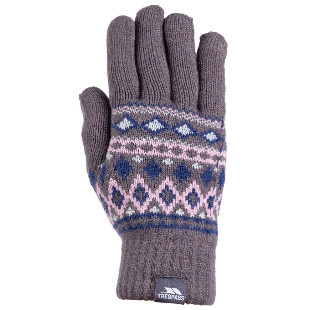 Trespass (M-L, Grey) Unisex Adult Shawny Gloves