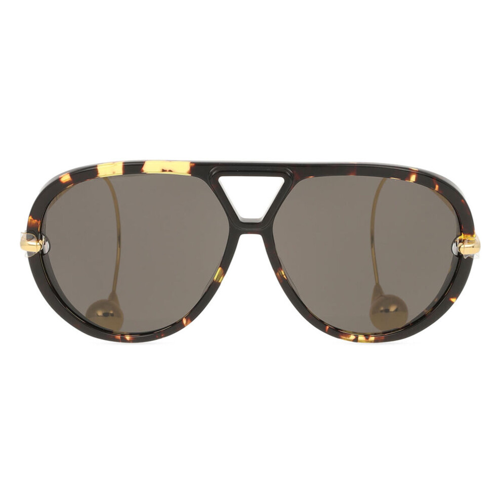 Bottega Veneta Woman Sunglass BV1273S - Frame color: Tortoise, Lens color: Grey - Image 4