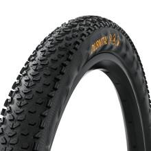 Continental Dubnital Tubeless Mountain Bike Tyre 29x2.40 | 1 Pack, Fast Grip on Hard Terrain E25 Certified Foldable - Quick Compound Trail Case, Black