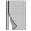 Risareyi Side Opening Magnetic Fly Screens for Doors 235x250cm, Black 1