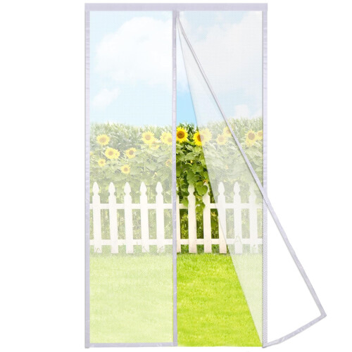 Risareyi Magnetic Fly Screens for Doors 150x230cm, White