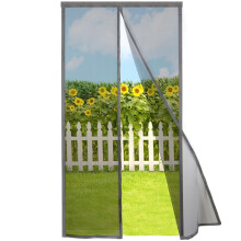 Risareyi Magnetic Fly Screens for Doors 155x260cm, Grey