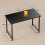 ODK 10048 cm Desk, Small Computer Desk for Home Office, Study Office Table for Small Space, Easy Assembly, Black 3