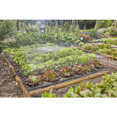Gardena Gardena Micro-Drip-System Drip Irrigation Set Vegetable/Flower Bed (40 m²): Starter set, ready to use, water-saving irrigation system 2