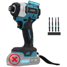 Cordless Impact Driver, 100Ft-lbs(135N.m) Drill/Driver Set, 3200RPM Brushless 1/4 inch Hex Impact Screwdriver with Bit Accessories, 4+3 Speed