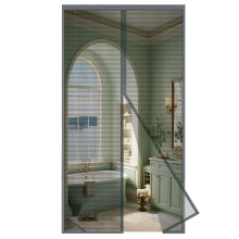 MAGICDOOR Magnetic Screen Door 160x240cm-Gray of Fibreglass