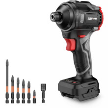 NANWEI Impact Driver Compatible with Makita 18V Batteries, 240N·m, Brushless Motor, 1/4'' Hex Shank, Forward Rotation with 4-Speed Setting
