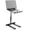 Pyle Single Tray Laptop Stand Adjustable Height Foldable Desk Riser Ergonomic Portable Support for Tablet MacBook DJ Mixer 1