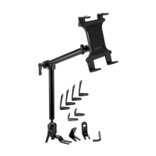 ARKON Mounts - Car Seat Rail Tablet Mount and Holder | Heavy-Duty for Car/Truck | Adjustable Angle & Height | Easy Installation & Removal