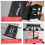 Pyle Single Tray Laptop Stand Adjustable Height Foldable Desk Riser Ergonomic Portable Support for Tablet MacBook DJ Mixer 4