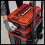 Einhell Einhell E-Case Tower Tool Storage System - 3 Stackable Cases With Wheels And Telescopic Handle - Power Tool Box, Lockable 3