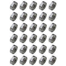 606Z 6 X 17 X 6 mm Metall Miniatyr Spårkullager 30 St