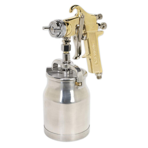 Sealey Sealey S701 Spray Gun Professional Suction Feed 1.8Mm Set-Up