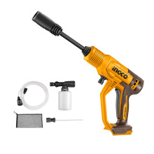 INGCO 20V Cordless Pressure Washer (Body Only) Lithium-Ion Power Washer 24.8Bar Pressure 2.8L/min Flow Rate CPWLI2036