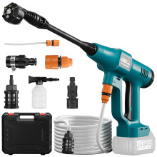 Cordless Pressure Washer for Makita 18V Battery, Portable Battery Powered Washer with 6-in-1 Nozzle