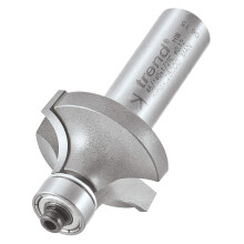 Trend Professional Bearing Guided Ovolo Router Cutter, 9.5mm Radius, 1/2 Inch Shank, 32mm Cut Diameter, 16mm Cut Length, TCT, 46/140X1/2TC