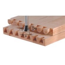 Festool 491164 Dovetail Bit, Carbide HW 14.3 mm Cutting Diameter