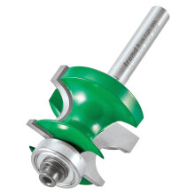 Trend CraftPro Bearing Guided Corner Bead Router Cutter, 1/4 Inch Shank, 31.9mm Cut Diameter, 22.5mm Cut Length, 7mm Radius, Tungsten Carbide Tipped