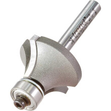 Trend Professional Bearing Guided Window Board Cutter, 16mm Radius, 1/4 Inch Shank, 30mm Cut Diameter & 16mm Cut Length, Two Bearings