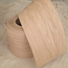 Pre Glued Iron on Oak Wood Veneer Sheets 250mm wide x 3000mm (3metres)