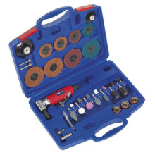 Sealey Gsa674K Generation Air Angle Die Grinder/Sander Kit 42Pc
