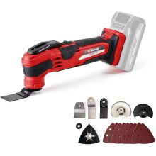 Einhell Cordless Multi Tool with Accessories 18V Power X-Change, Multi-Use Cutting and Sanding Tool for Wood, Plastic, Metal and Tile