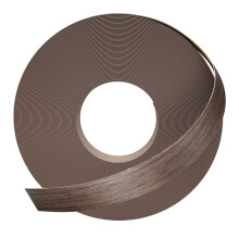 GSCIT Club Walnut Edge Banding, 26mm x 15.24m roll of Veneer Edge Banding -Pre-glued Flexible