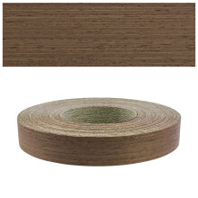 Mprofi MT Real Wood Veneer Edging Banding | Wenge | 22mm x 20m | Edge Tape | Iron-On Edge Trim with Hot Melt Adhesive