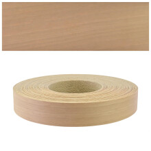 Mprofi MT Real Wood Veneer Edging Banding | Walnut | 22mm x 20m | Edge Tape | Iron-On Edge Trim with Hot Melt Adhesive
