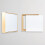 Colour Splash 30x30cm Deep Edge Stretched Canvas & Pine Floating Frame, 2pk 1