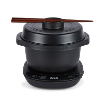 Yum Asia Kotori Mini Donburi Rice Cooker with Advanced Fuzzy Logic, Ninja Ceramic Bowl, (1 Cup, 0.18L), 3 Rice Functions, 3 Multicooker Settings