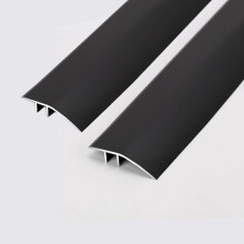 2Pack 1M Aluminum Floor Transition Strip Door Bar,Metal Floor Bar for Doorways Threshold Ramp Tile Laminate Planks,Bridge The Height Between