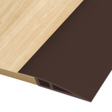 Hengrongshen Floor Transition Strip, Vinyl Door Threshold Strip Self Adhesive Threshold Flooring Transition for Laminate Doorway Edge Threshold