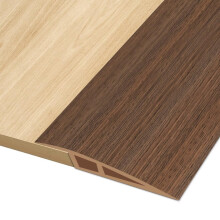 Hengrongshen Floor Transition Strip, Vinyl Door Threshold Strip Self Adhesive Threshold Flooring Transition for Laminate Doorway Edge Threshold