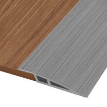 Hengrongshen Floor Transition Strip, Vinyl Door Threshold Strip Self Adhesive Threshold Flooring Transition for Laminate Doorway Edge Threshold