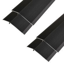 4 Pack Aluminum Floor Transition Strip Door Bar,Floor Bar for Doorways Threshold Ramp Tile Laminate Planks,Suitable for Height Difference