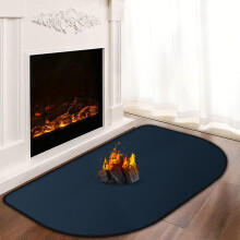 Hearth Rugs for Fireplaces Fire Resistant, 120x90x0.1cm Fireproof Fireplace Mat, Hearth Pads for Wood Stove Fireplace Indoor Outdoor