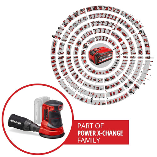 Einhell Einhell Cordless Random Orbital Sander 18V PXC Without Battery 1