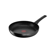 Tefal Titanium Stone Non-Stick Frying Pan 28 cm, High-Performance Non-Stick Durable Coating, Metal Safe, All Hobs Including Induction, Thermo-Signal