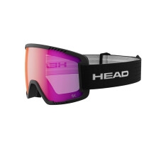 HEAD Unisex Adult Contex Pro 5K Ski and Snowboard Goggles, Red/Black, M