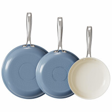 Redchef Non Stick Frying Pan, 20 24 28cm Ceramic Pots and Pan Set for Cooking, 8" 9.5" 11" Skillet Set