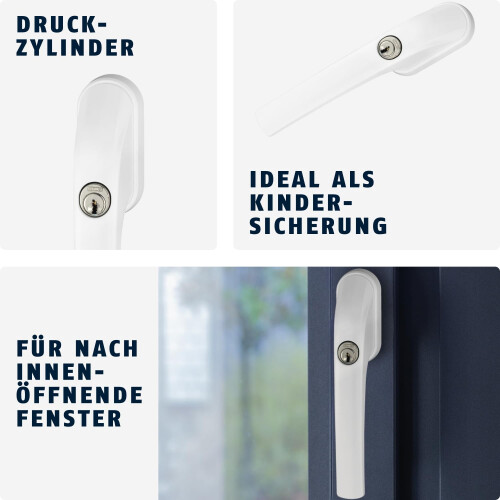Abus Abus lockable window handle, 37378 2
