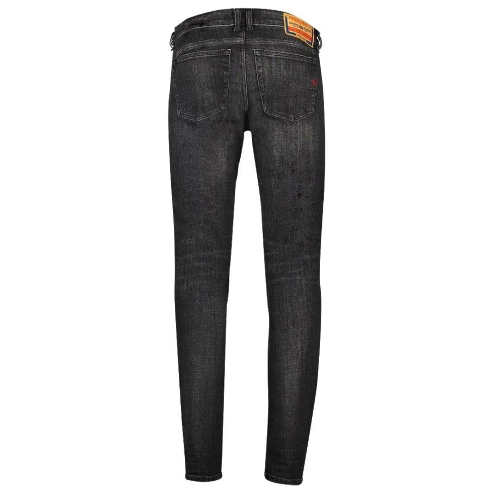 Diesel (29R, Blue Denim) Mens Sleenker Jeans