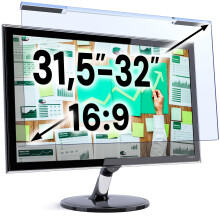 VINTEZ Blue Light Screen Protector for 31.5, 32 Inch Computer Monitor and Laptop – Anti-UV Blue Light Blocking Film for Desktop PC
